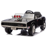 Elektrické autíčko Dodge Charger R/T DLS-K12 - čierne